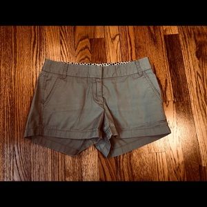 J Crew Gray Casual Shorts Size 4